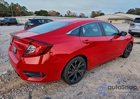 2020 Honda Civic Sport из США, поврежденный, VIN 2HGFC2F81LH546544